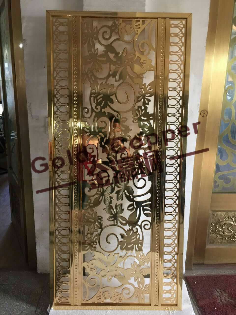 別墅銅藝屏風(fēng)